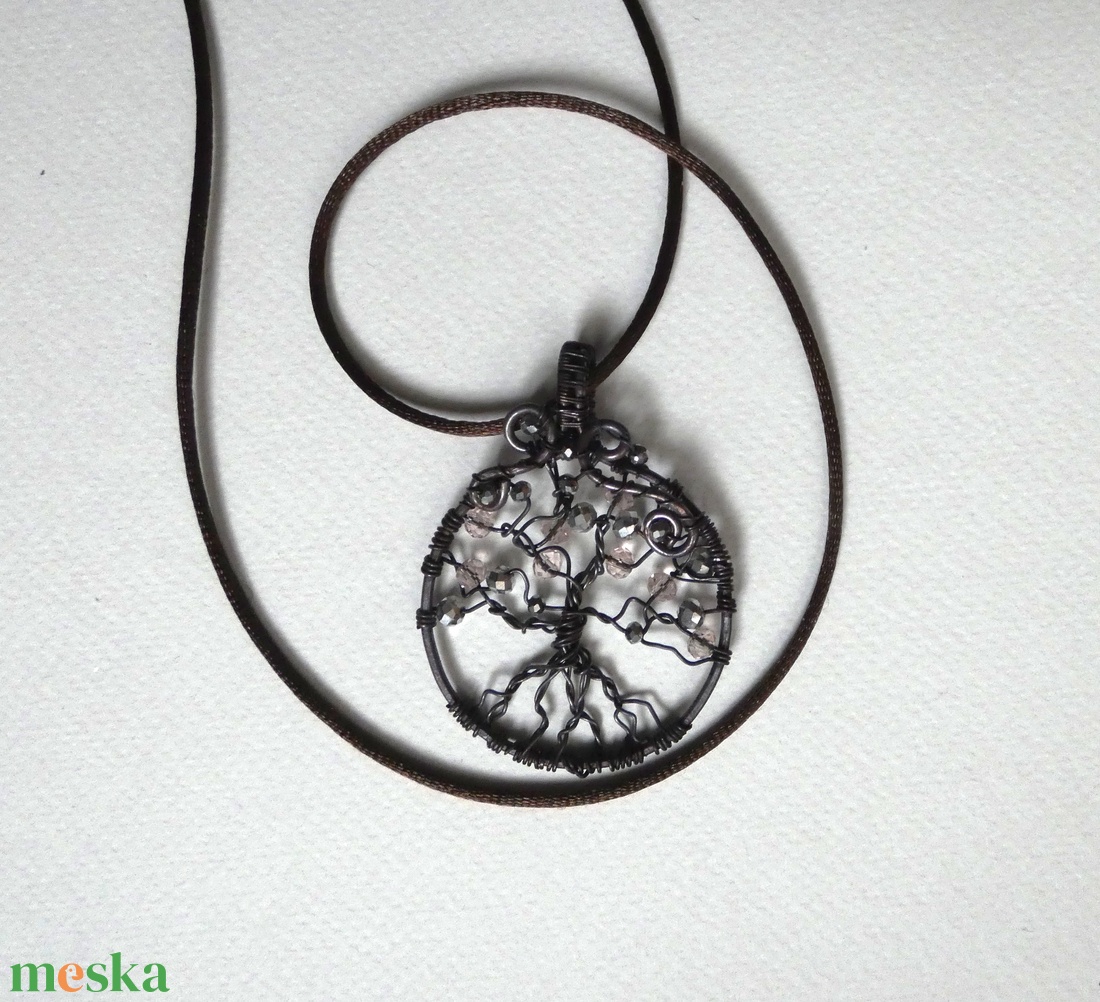 Életfa termése réz medál - ékszer - nyaklánc - medál - Meska.hu