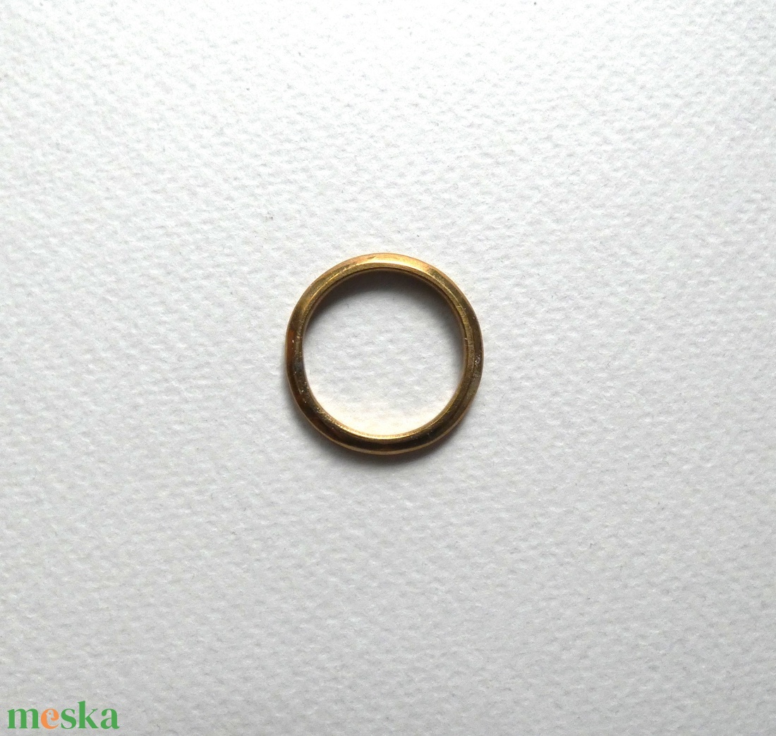 Aranyló karika rét gyűrű - ékszer - gyűrű - kerek gyűrű - Meska.hu