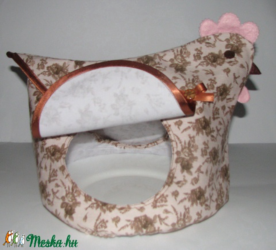 Praktikus, mutatós tyúkanyó (barna)- sütitakaró -  - Meska.hu