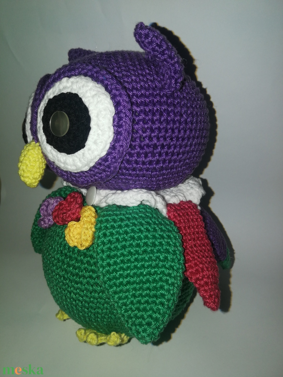 Horgolt bagoly _Amigurumi figura - játék & sport - plüssállat & játékfigura - bagoly - Meska.hu Horgolt bagoly _Amigurumi figura - játék & sport - plüssállat & játékfigura - bagoly - Meska.hu