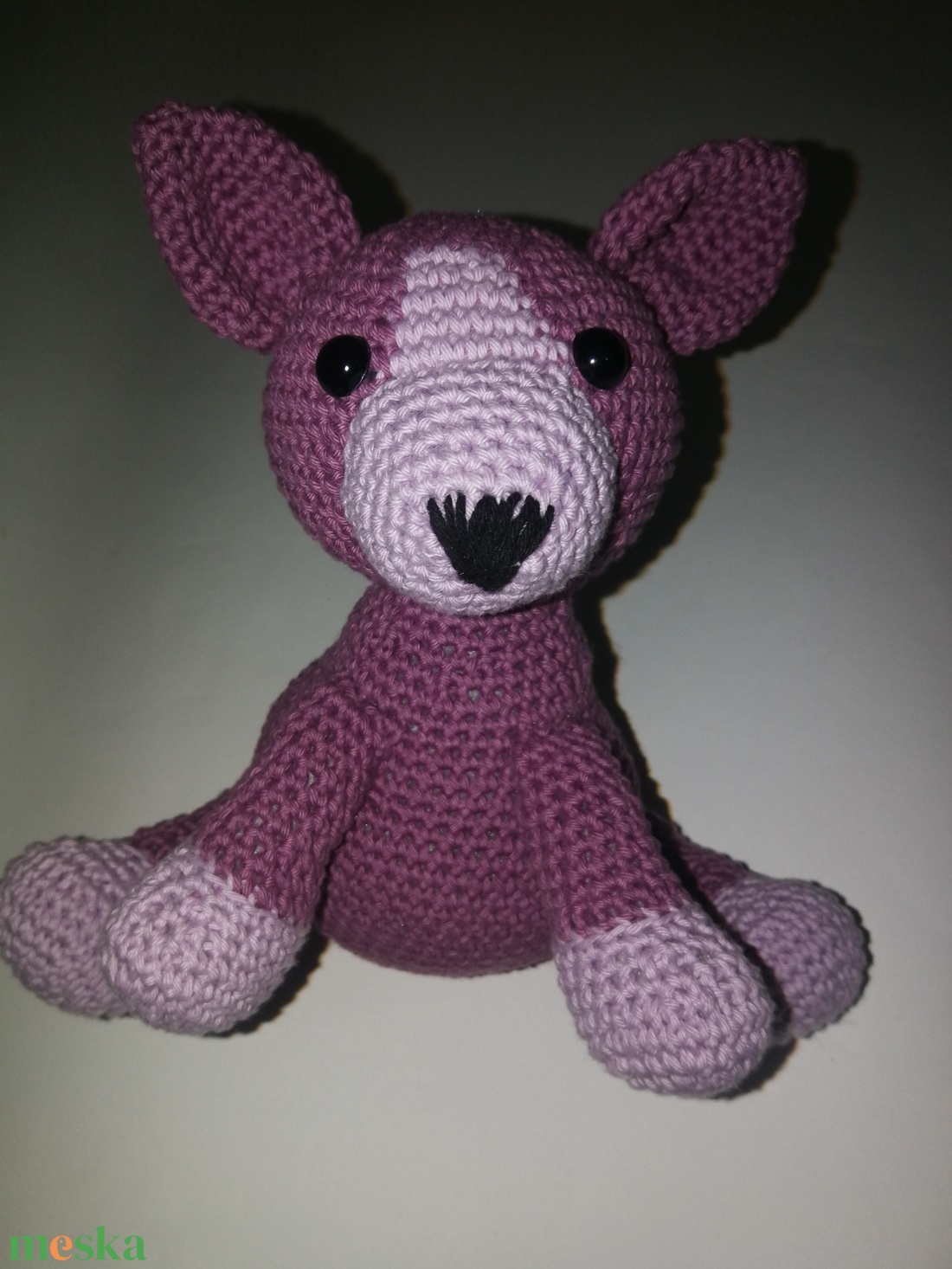 Horgolt kedves KUTYA _Amigurumi figura - játék & sport - plüssállat & játékfigura - kutya - Meska.hu Horgolt kedves KUTYA _Amigurumi figura - játék & sport - plüssállat & játékfigura - kutya - Meska.hu
