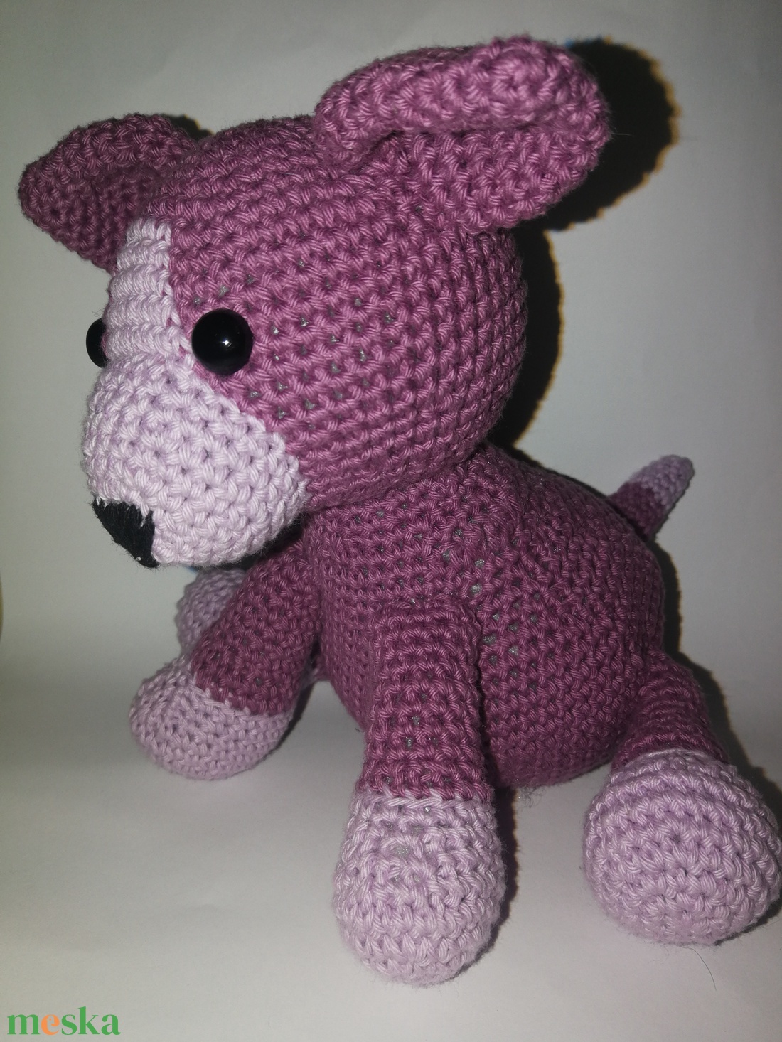 Horgolt kedves KUTYA _Amigurumi figura - játék & sport - plüssállat & játékfigura - kutya - Meska.hu Horgolt kedves KUTYA _Amigurumi figura - játék & sport - plüssállat & játékfigura - kutya - Meska.hu