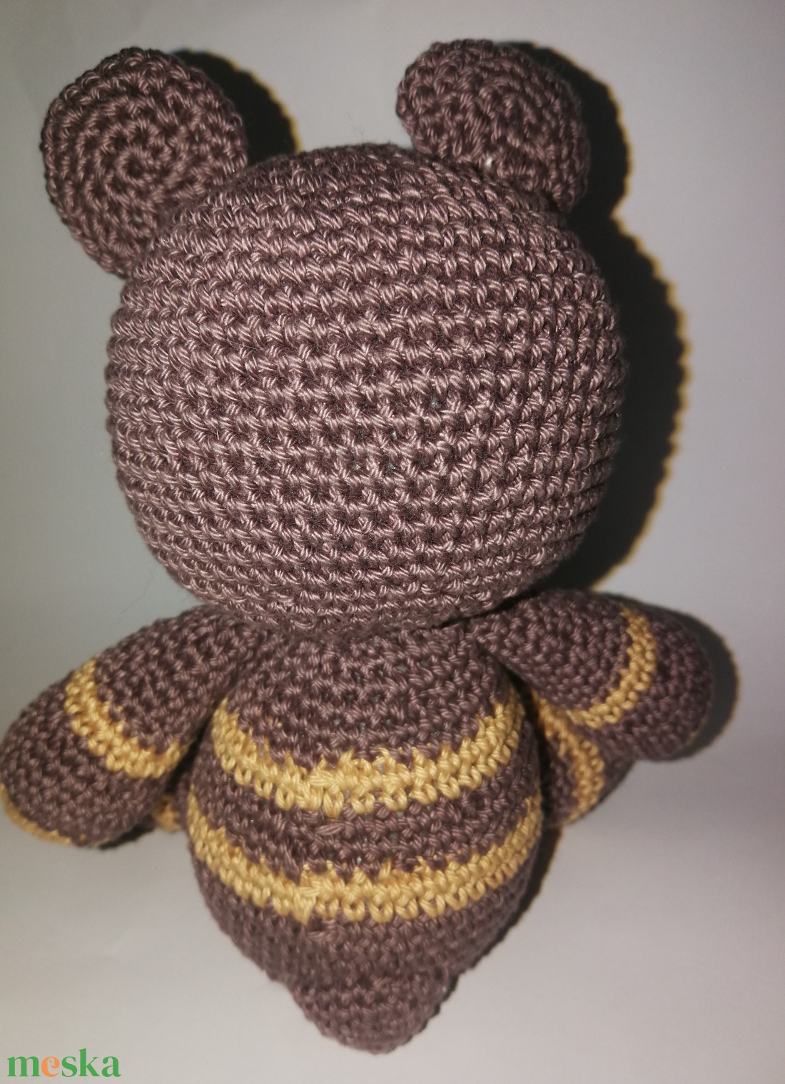 Horgolt sötétbarna Maci _Amigurumi figura - játék & sport - plüssállat & játékfigura - maci - Meska.hu Horgolt sötétbarna Maci _Amigurumi figura - játék & sport - plüssállat & játékfigura - maci - Meska.hu