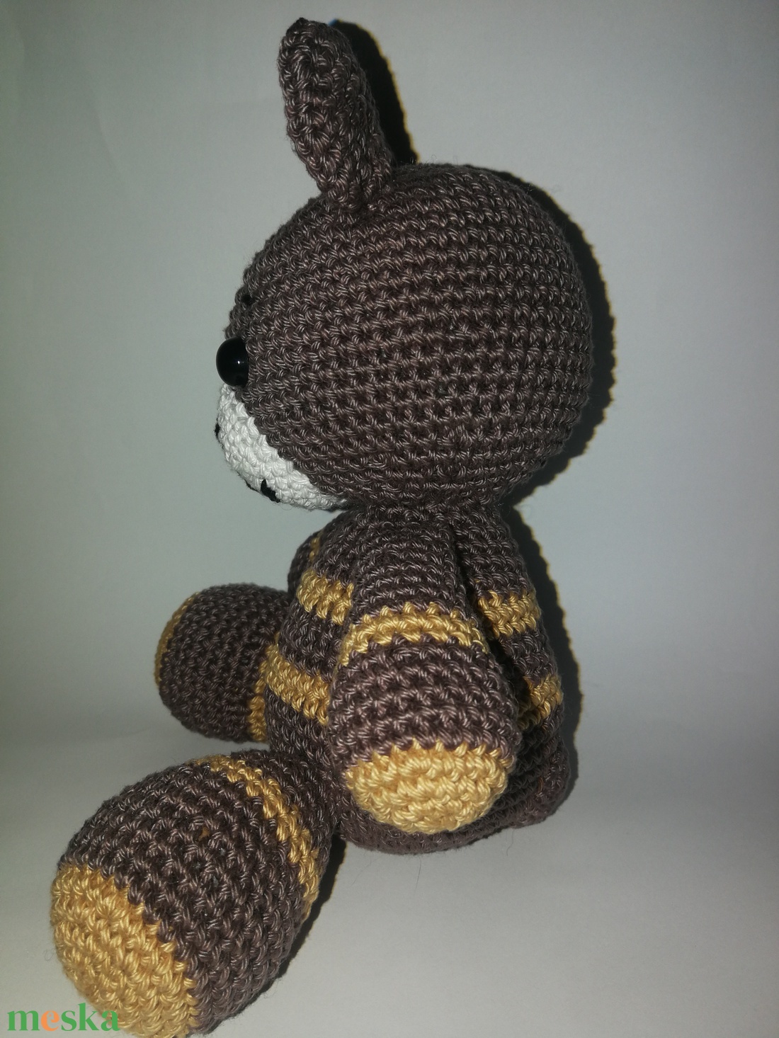Horgolt sötétbarna Maci _Amigurumi figura - játék & sport - plüssállat & játékfigura - maci - Meska.hu Horgolt sötétbarna Maci _Amigurumi figura - játék & sport - plüssállat & játékfigura - maci - Meska.hu