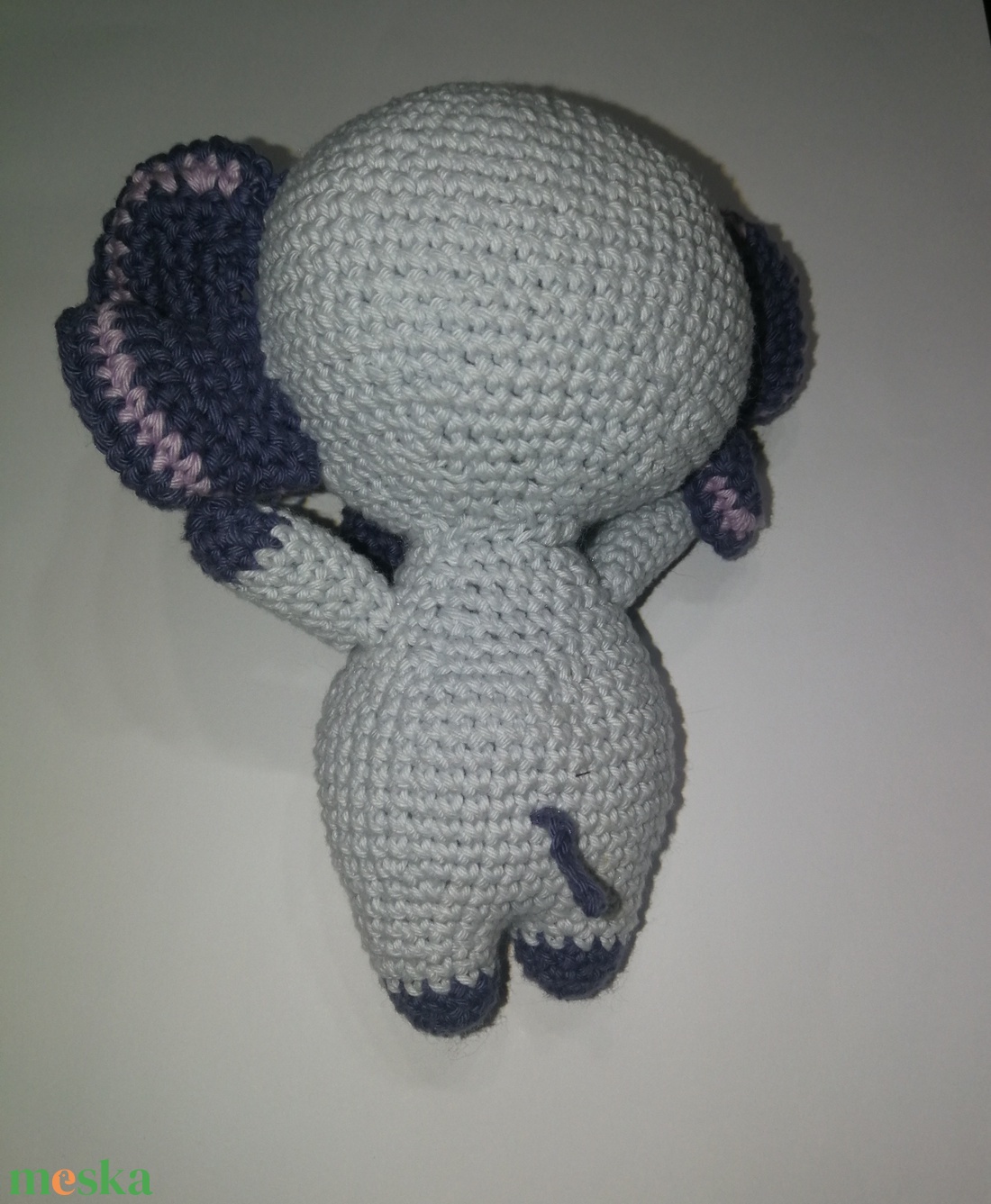 Horgolt kicsi szürke Elefánt_Amigurumi figura - játék & sport - plüssállat & játékfigura - elefánt - Meska.hu Horgolt kicsi szürke Elefánt_Amigurumi figura - játék & sport - plüssállat & játékfigura - elefánt - Meska.hu