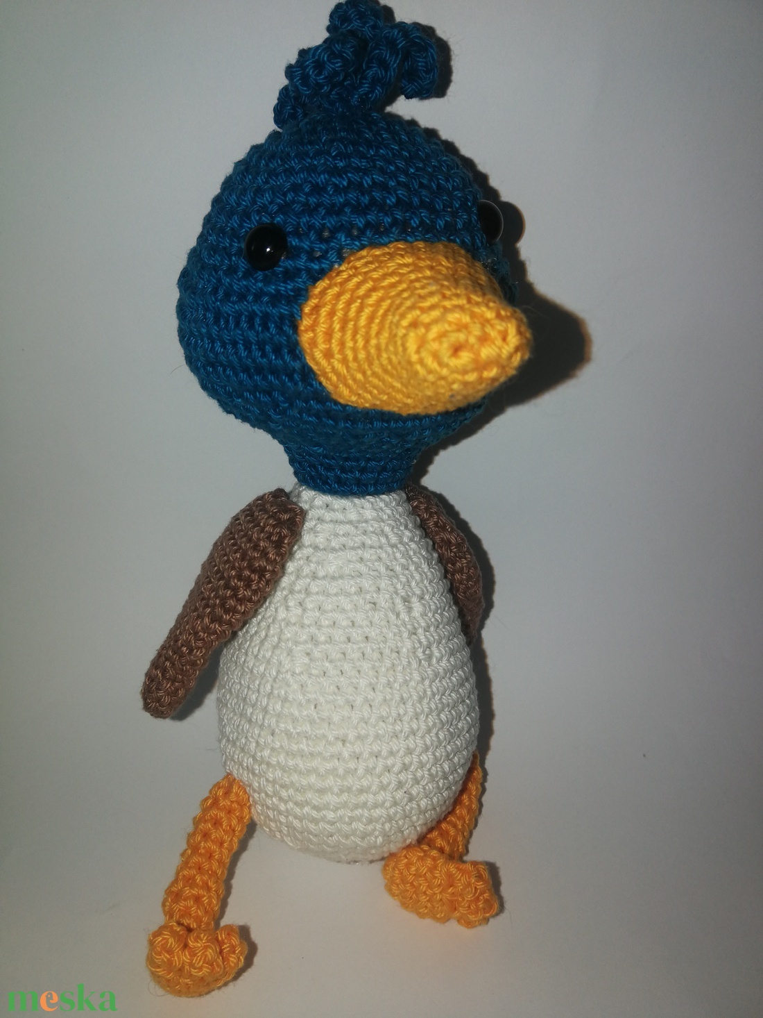 Horgolt vad KACSA/RÉCE _Amigurumi figura - játék & sport - plüssállat & játékfigura - madár - Meska.hu Horgolt vad KACSA/RÉCE _Amigurumi figura - játék & sport - plüssállat & játékfigura - madár - Meska.hu