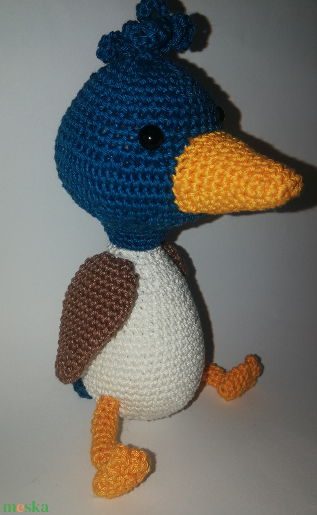 Horgolt vad KACSA/RÉCE _Amigurumi figura - játék & sport - plüssállat & játékfigura - madár - Meska.hu Horgolt vad KACSA/RÉCE _Amigurumi figura - játék & sport - plüssállat & játékfigura - madár - Meska.hu