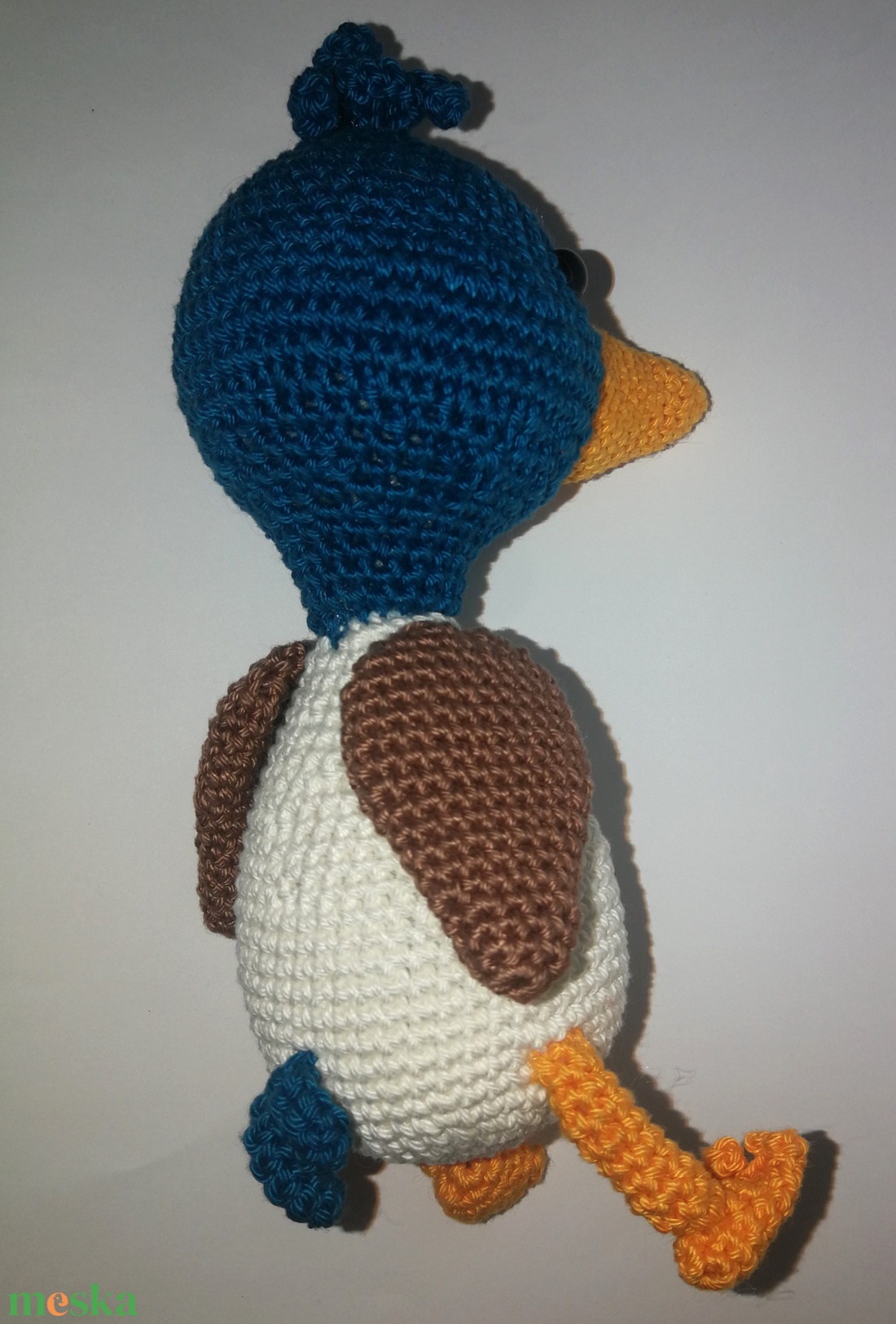 Horgolt vad KACSA/RÉCE _Amigurumi figura - játék & sport - plüssállat & játékfigura - madár - Meska.hu Horgolt vad KACSA/RÉCE _Amigurumi figura - játék & sport - plüssállat & játékfigura - madár - Meska.hu