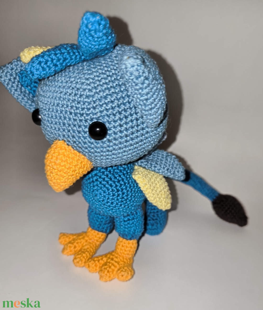 GRIFF Madár _Amigurumi figura - játék & sport - plüssállat & játékfigura - más figura - Meska.hu GRIFF Madár _Amigurumi figura - játék & sport - plüssállat & játékfigura - más figura - Meska.hu