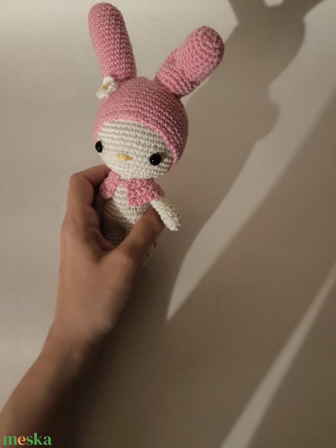 My Melody _Amigurumi figura - játék & sport - plüssállat & játékfigura - nyuszi - Meska.hu My Melody _Amigurumi figura - játék & sport - plüssállat & játékfigura - nyuszi - Meska.hu