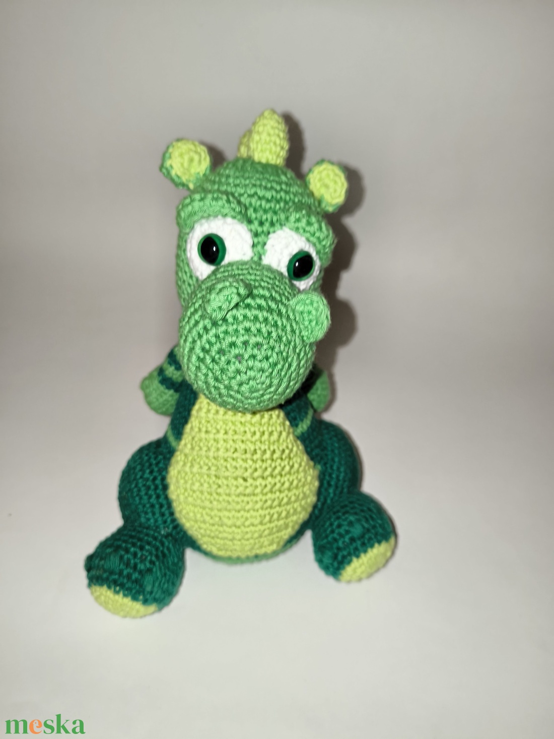 Sárkány  _Amigurumi figura - játék & sport - plüssállat & játékfigura - más figura - Meska.hu