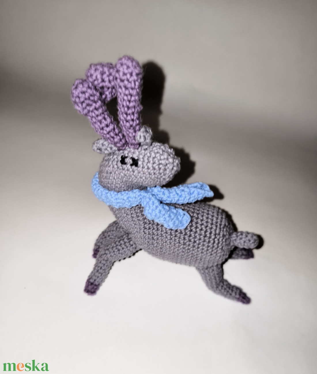 Ugró vicces szarvas_Amigurumi figura - játék & sport - plüssállat & játékfigura - más figura - Meska.hu Ugró vicces szarvas_Amigurumi figura - játék & sport - plüssállat & játékfigura - más figura - Meska.hu