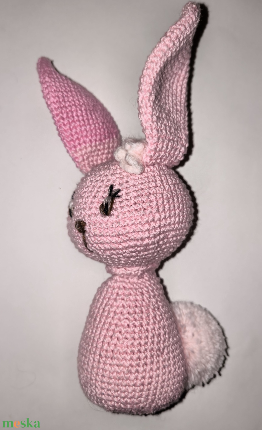Maroknyuszi rózsaszínben_Amigurumi figura - játék & sport - plüssállat & játékfigura - nyuszi - Meska.hu Maroknyuszi rózsaszínben_Amigurumi figura - játék & sport - plüssállat & játékfigura - nyuszi - Meska.hu