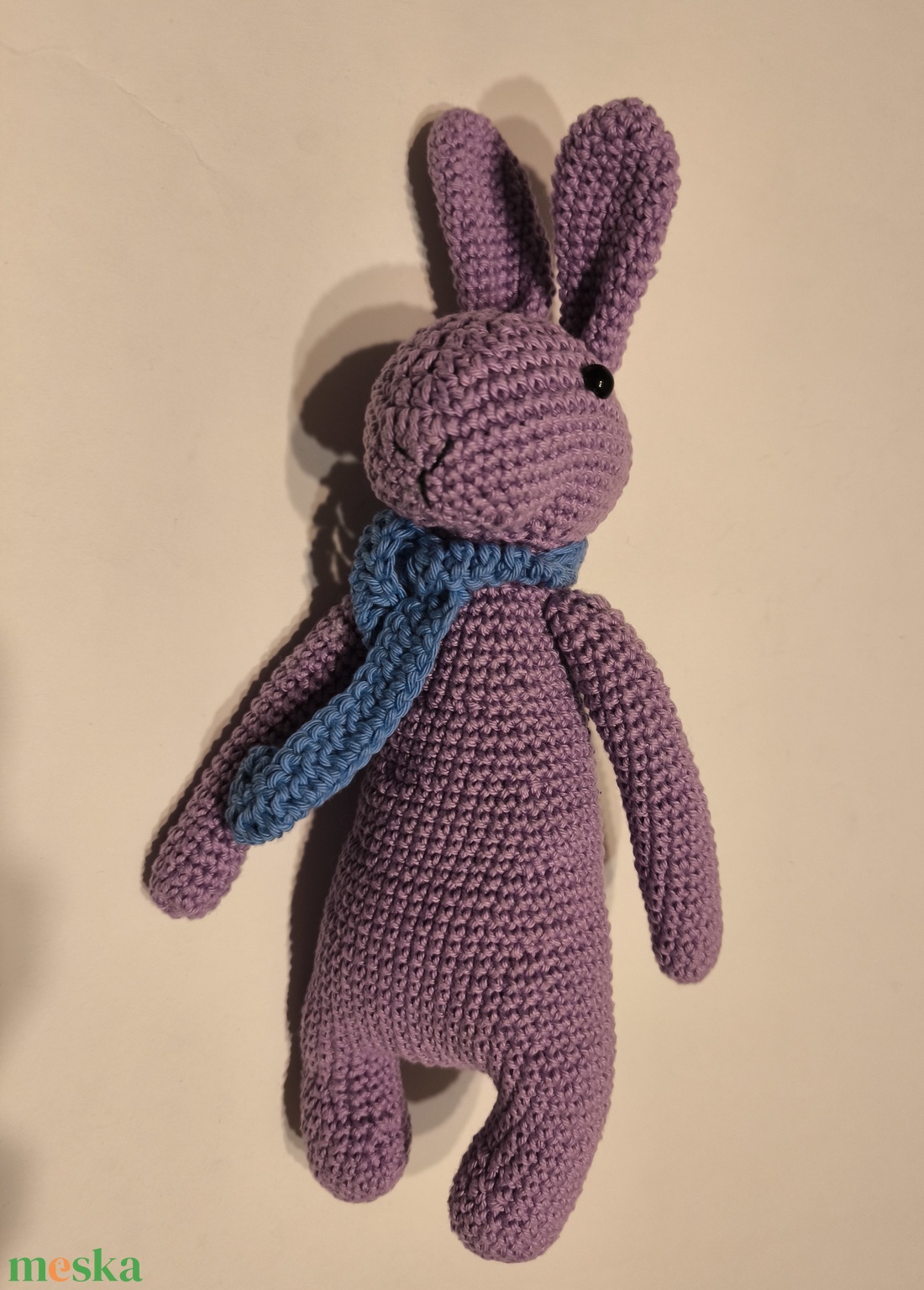 Vicces lila álló nyuszi/nyúl _Amigurumi figura - játék & sport - plüssállat & játékfigura - nyuszi - Meska.hu Vicces lila álló nyuszi/nyúl _Amigurumi figura - játék & sport - plüssállat & játékfigura - nyuszi - Meska.hu
