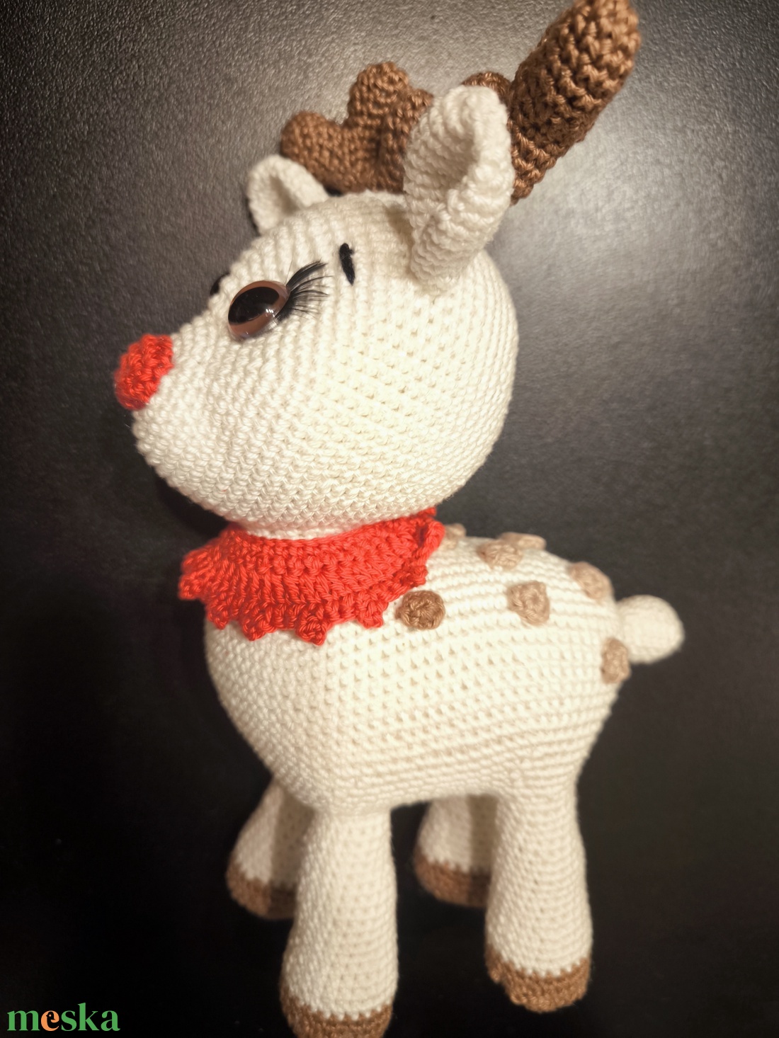 Szarvas _Amigurumi figura - játék & sport - plüssállat & játékfigura - más figura - Meska.hu