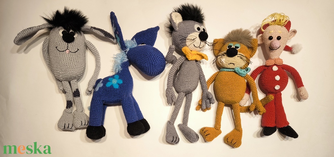 MIrr-Murr  csapat horgolt figurák - játék & sport - plüssállat & játékfigura - más figura - Meska.hu
