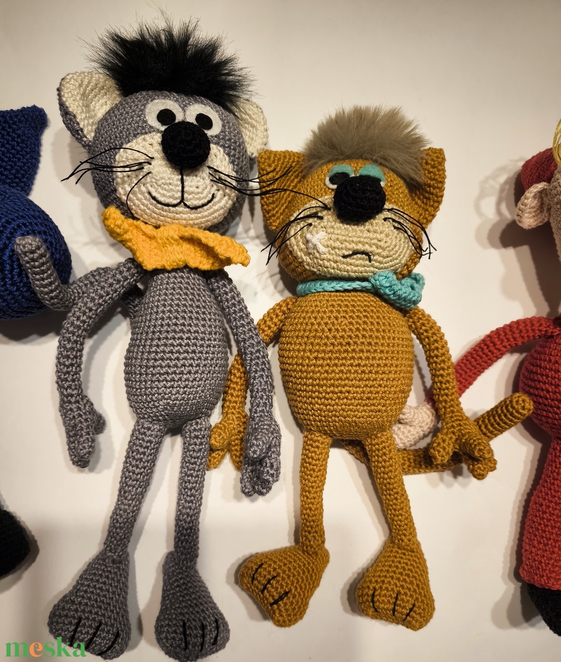 MIrr-Murr  csapat horgolt figurák - játék & sport - plüssállat & játékfigura - más figura - Meska.hu