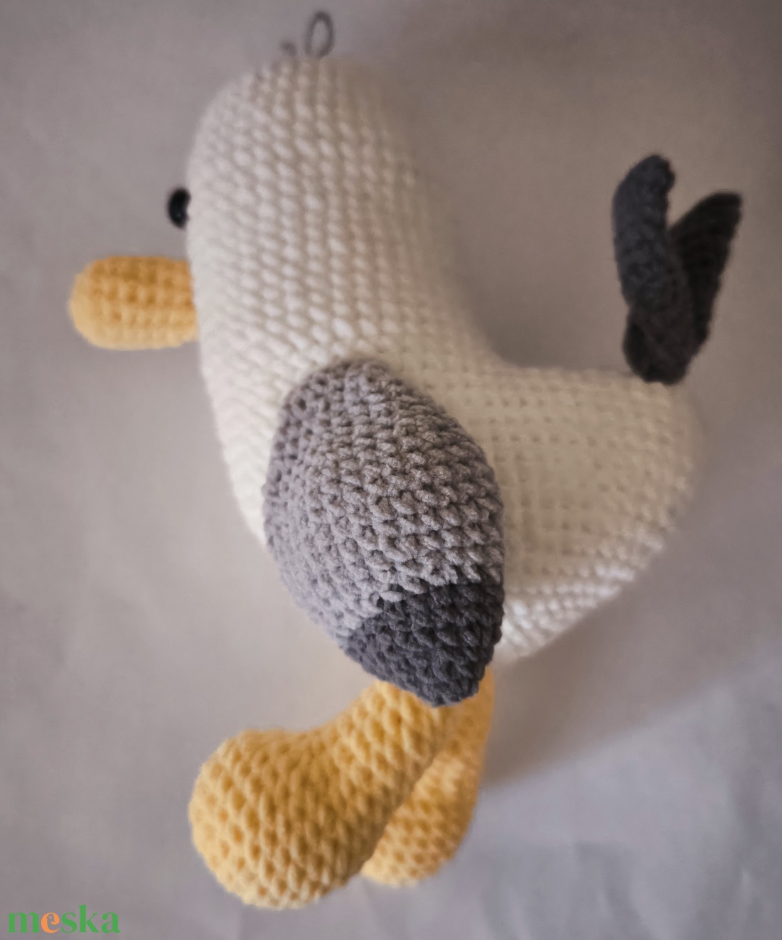 Sirály _Amigurumi figura - játék & sport - plüssállat & játékfigura - madár - Meska.hu