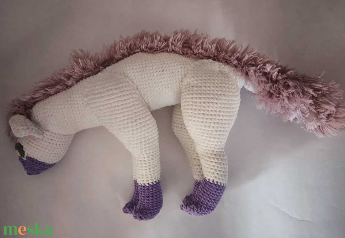 Hiéna _Amigurumi figura_Fanatsy Hiéna - játék & sport - plüssállat & játékfigura - oroszlán - Meska.hu