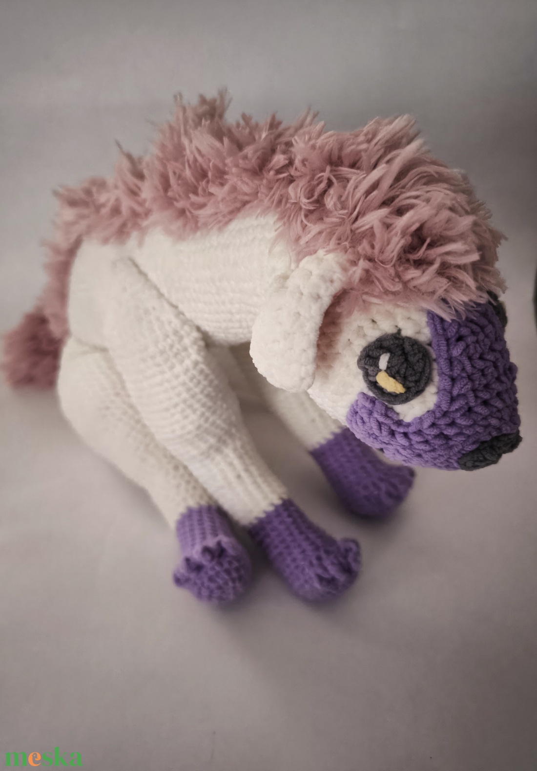 Hiéna _Amigurumi figura_Fanatsy Hiéna - játék & sport - plüssállat & játékfigura - oroszlán - Meska.hu