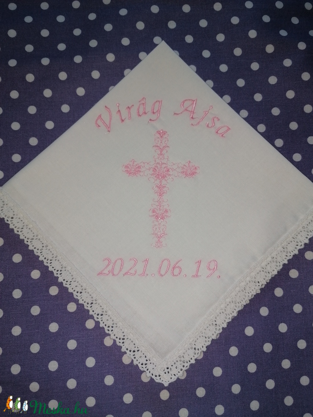 Kersztelő kendő - otthon & életmód - vallás - Meska.hu