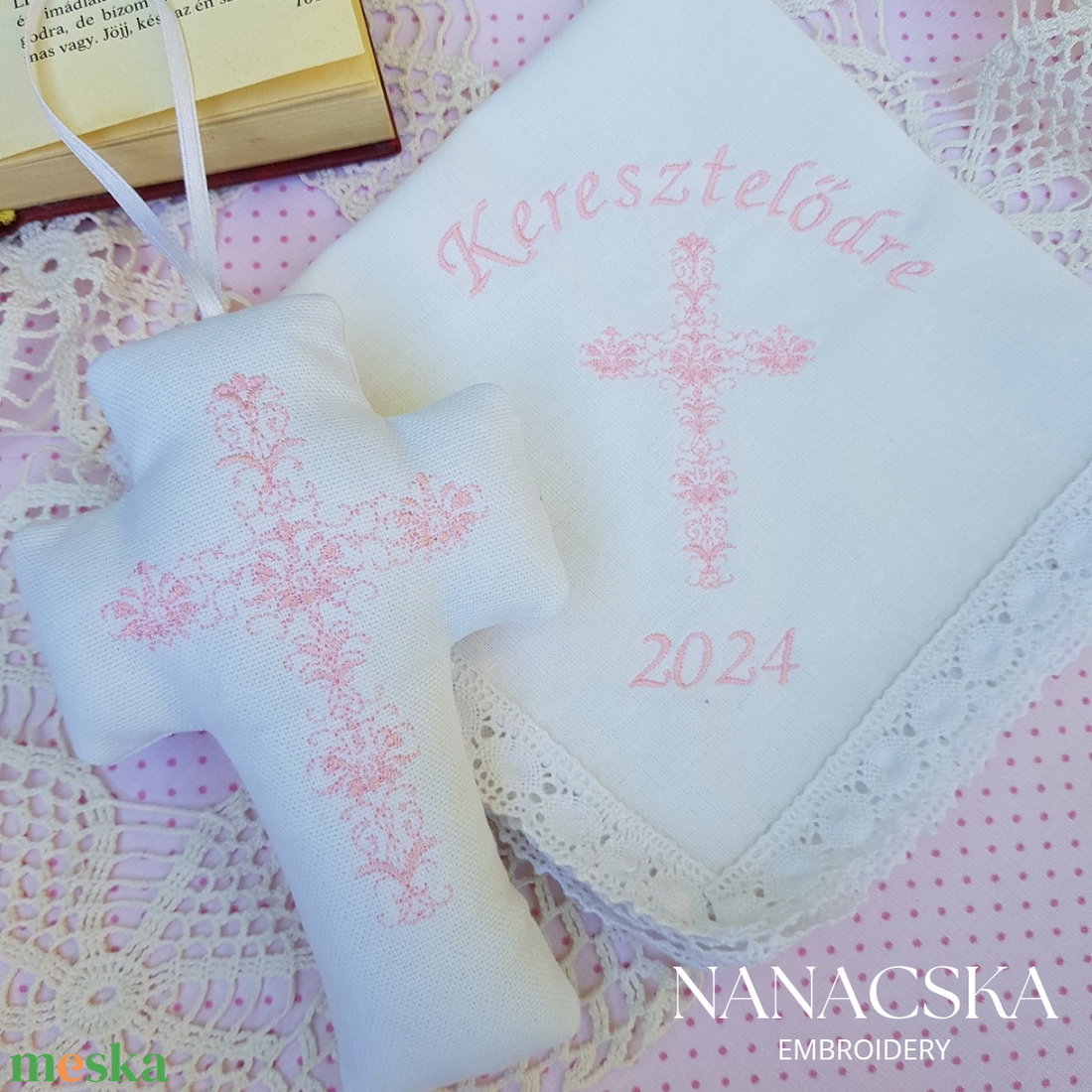 ,, ÖRÖK EMLÉK ,, - keresztelőre - otthon & életmód - vallás - kereszt - Meska.hu ,, ÖRÖK EMLÉK ,, - keresztelőre - otthon & életmód - vallás - kereszt - Meska.hu