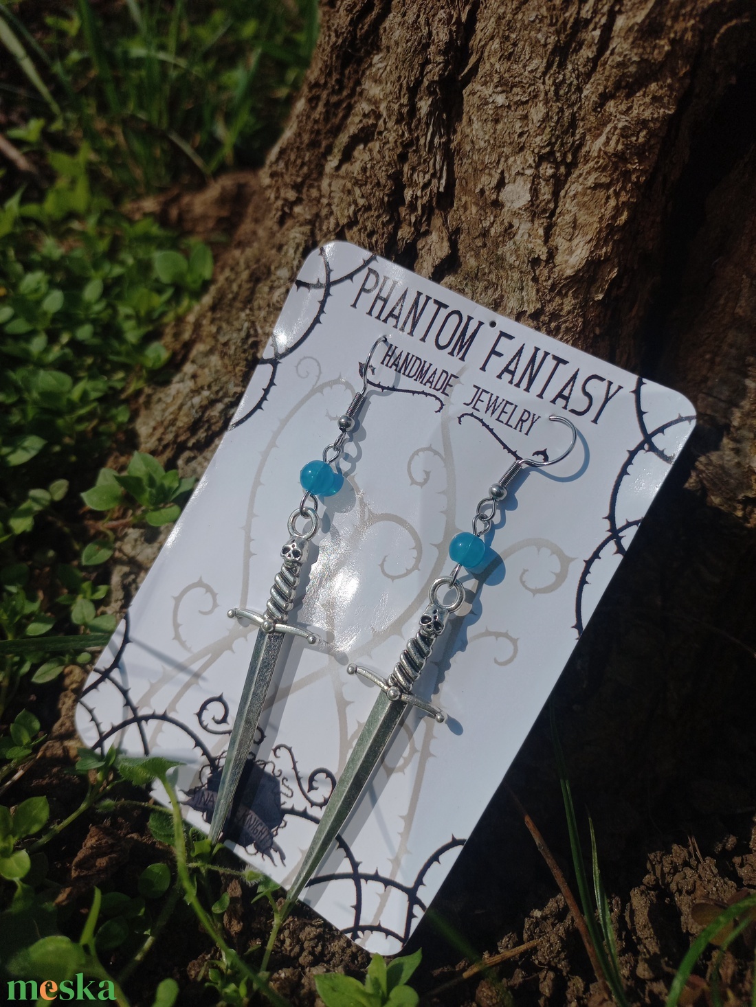 Fantasy Fegyver fülbevalók - ékszer - fülbevaló - lógó fülbevaló - Meska.hu