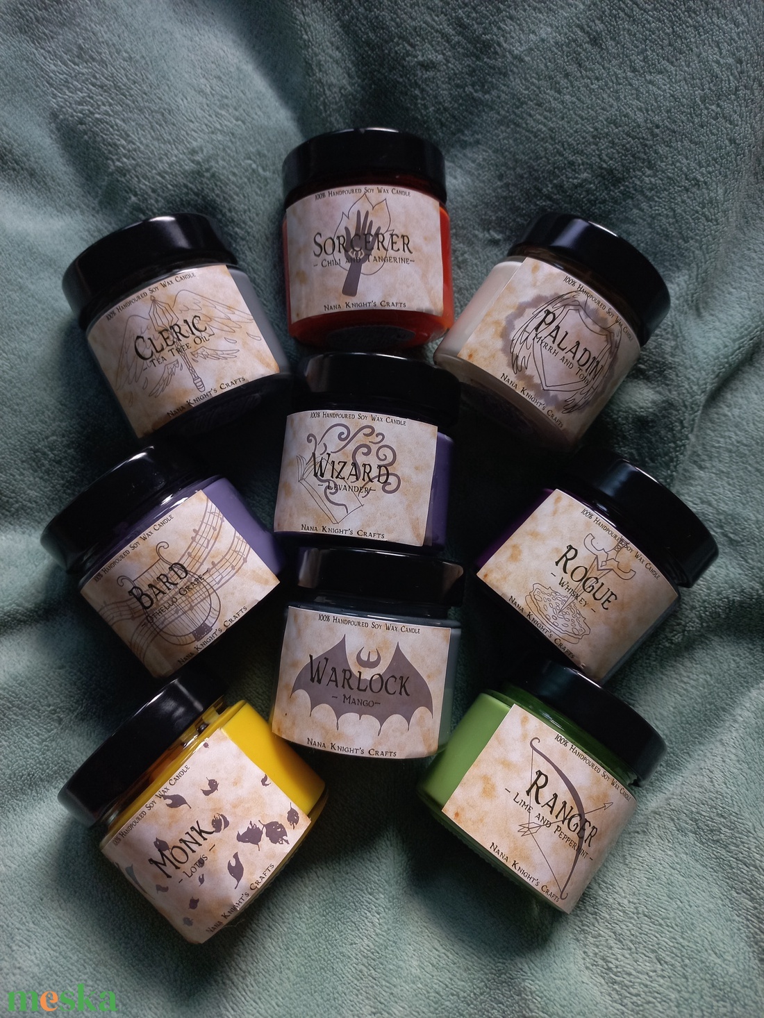 DnD Class illatgyertyák - otthon & életmód - gyertya, illat, aroma - gyertya - Meska.hu DnD Class illatgyertyák - otthon & életmód - gyertya, illat, aroma - gyertya - Meska.hu