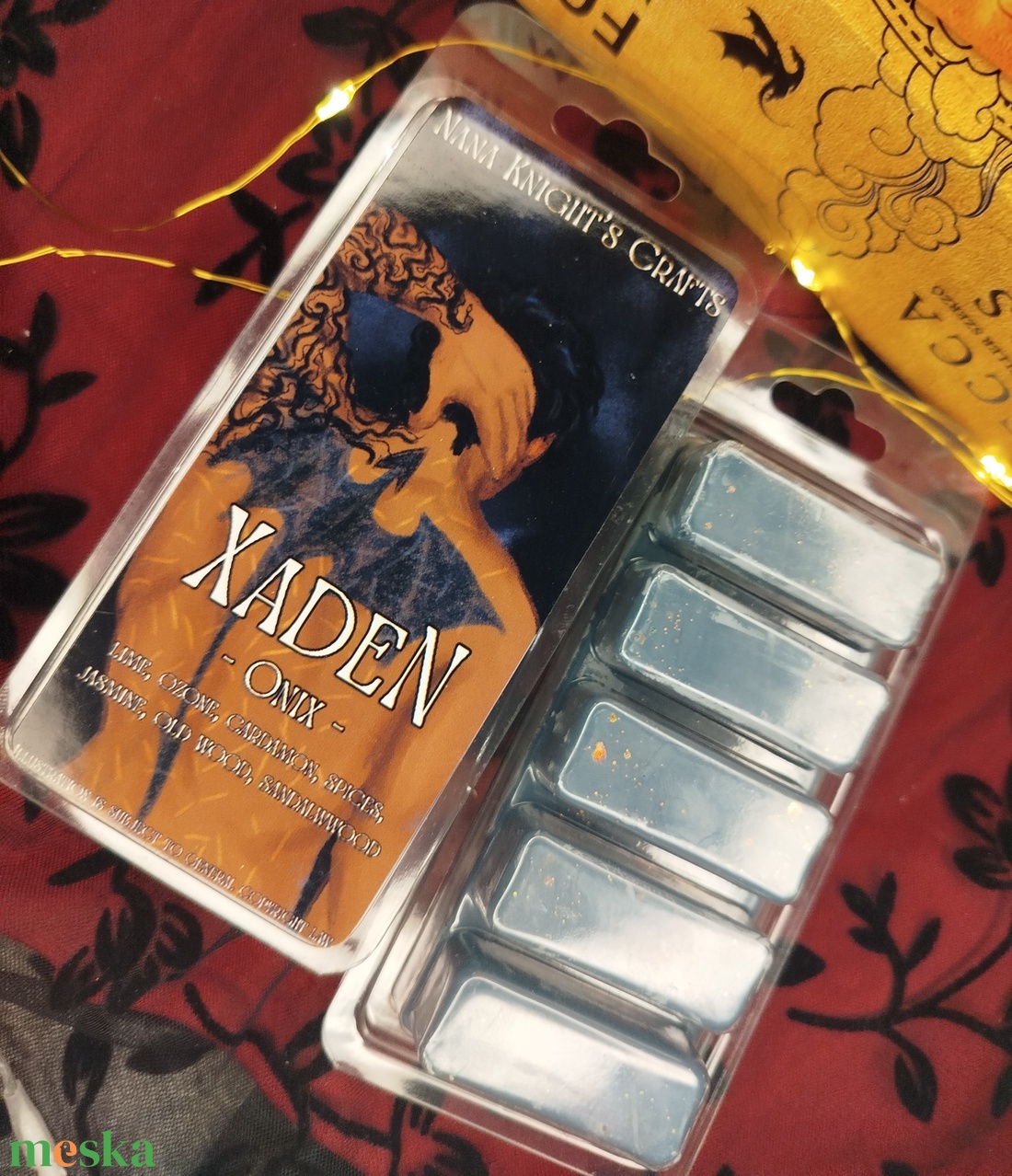 Negyedik szárny Xaden illatviasz tábla  - otthon & életmód - gyertya, illat, aroma - illatviasz - Meska.hu