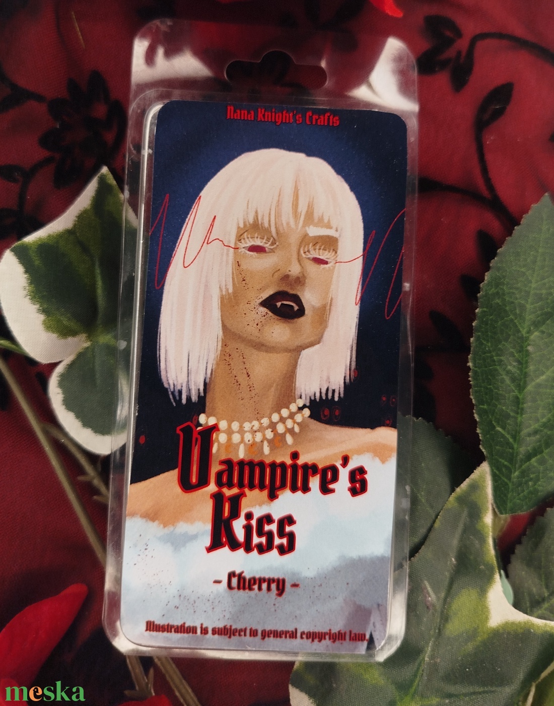 Vampire's Kiss  Szójaviaszból készült illatviasz tábla  - otthon & életmód - gyertya, illat, aroma - illatviasz - Meska.hu