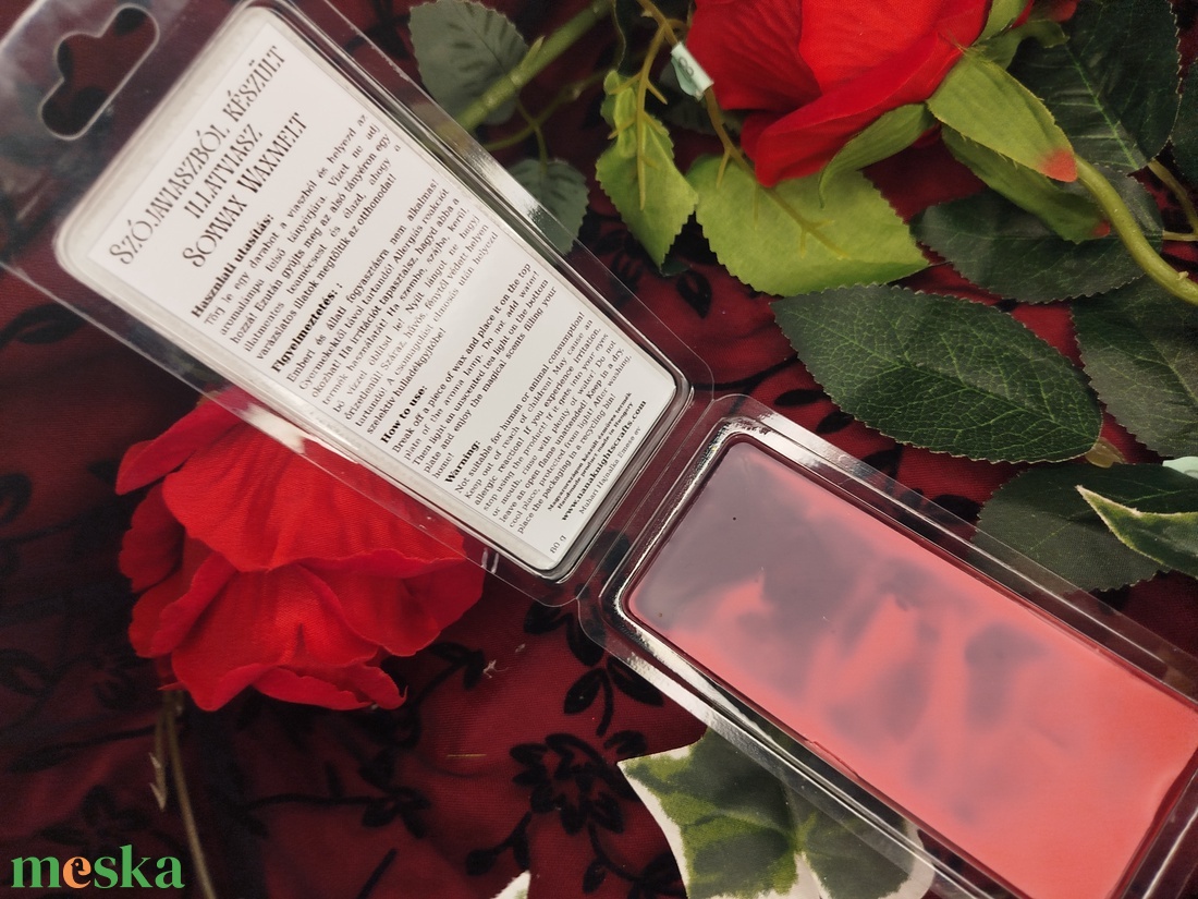 Vampire's Kiss  Szójaviaszból készült illatviasz tábla  - otthon & életmód - gyertya, illat, aroma - illatviasz - Meska.hu