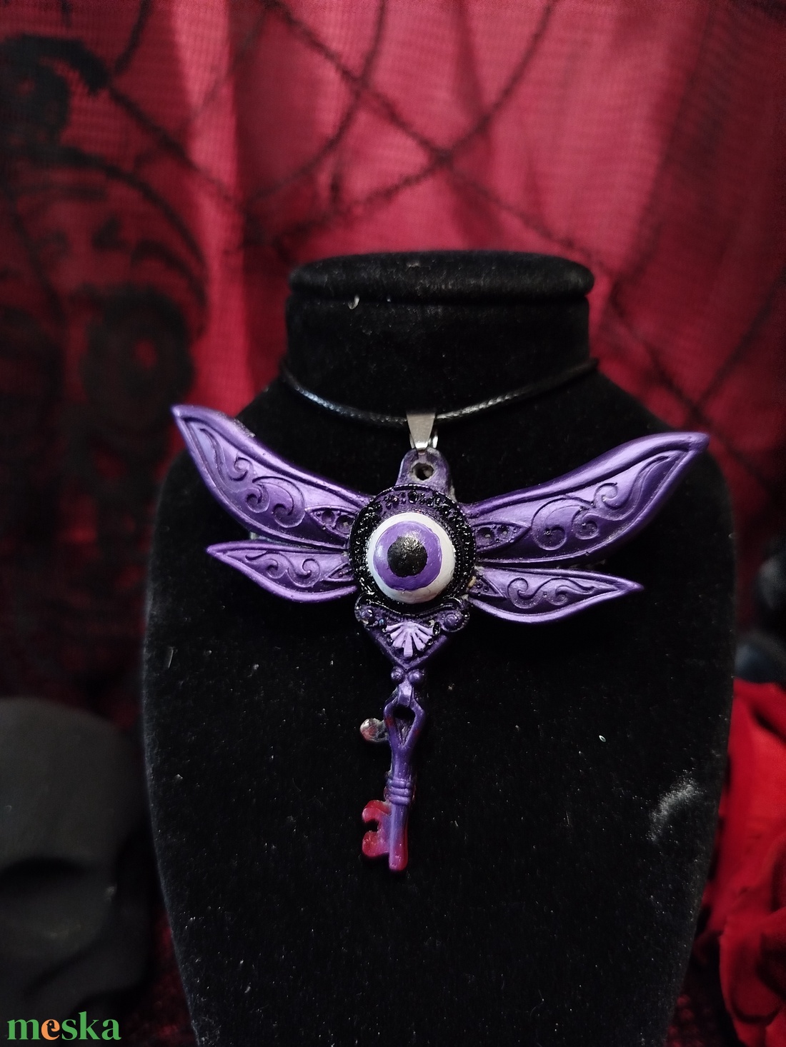 Szitakötő - Nyaklánc - ékszer - nyaklánc - medálos nyaklánc - Meska.hu