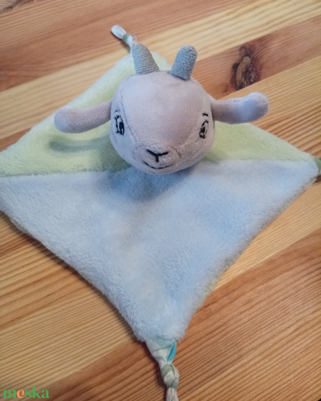 Alvóka, rongyi, kecske, alvókendő, szundikendő - játék & sport - 3 éves kor alattiaknak - alvóka & rongyi - Meska.hu