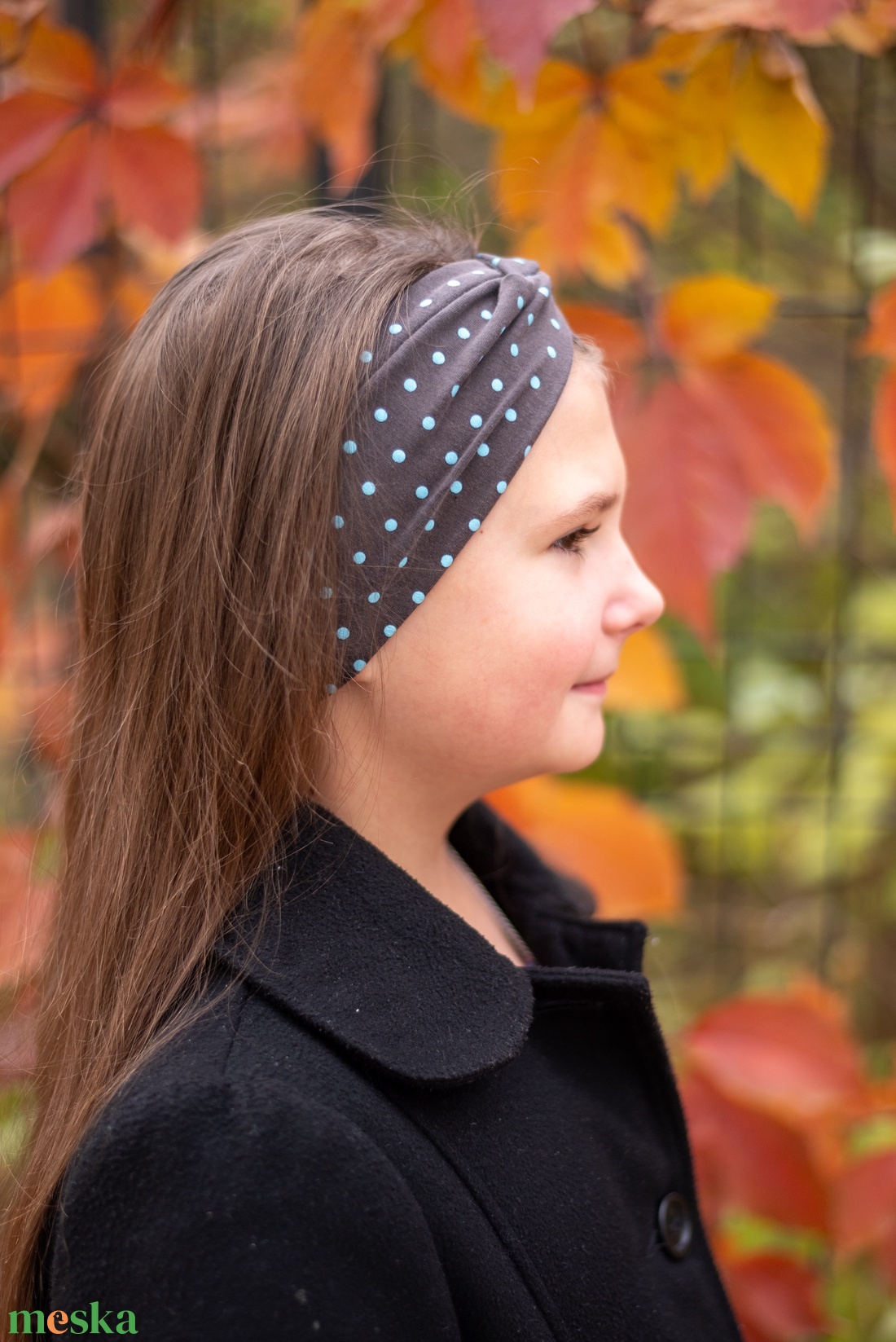 Elasztikus, csavaros elejű fejpánt, hajpánt, fülvédőpánt - ruha & divat - sál, sapka, kendő - fejpánt - Meska.hu