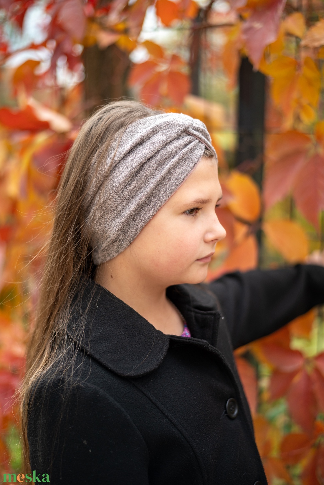 Elasztikus, csavaros elejű fejpánt hajpánt, fülvédőpánt - ruha & divat - sál, sapka, kendő - fejpánt - Meska.hu