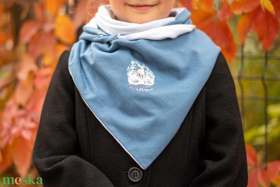 Sál, háromszög kendő  - ruha & divat - sál, sapka, kendő - sál - Meska.hu