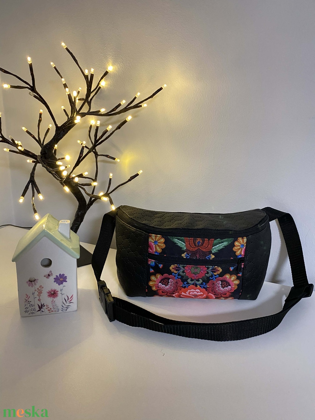 Övtáska, vállon keresztbe hordható  - táska & tok - övtáska - Meska.hu