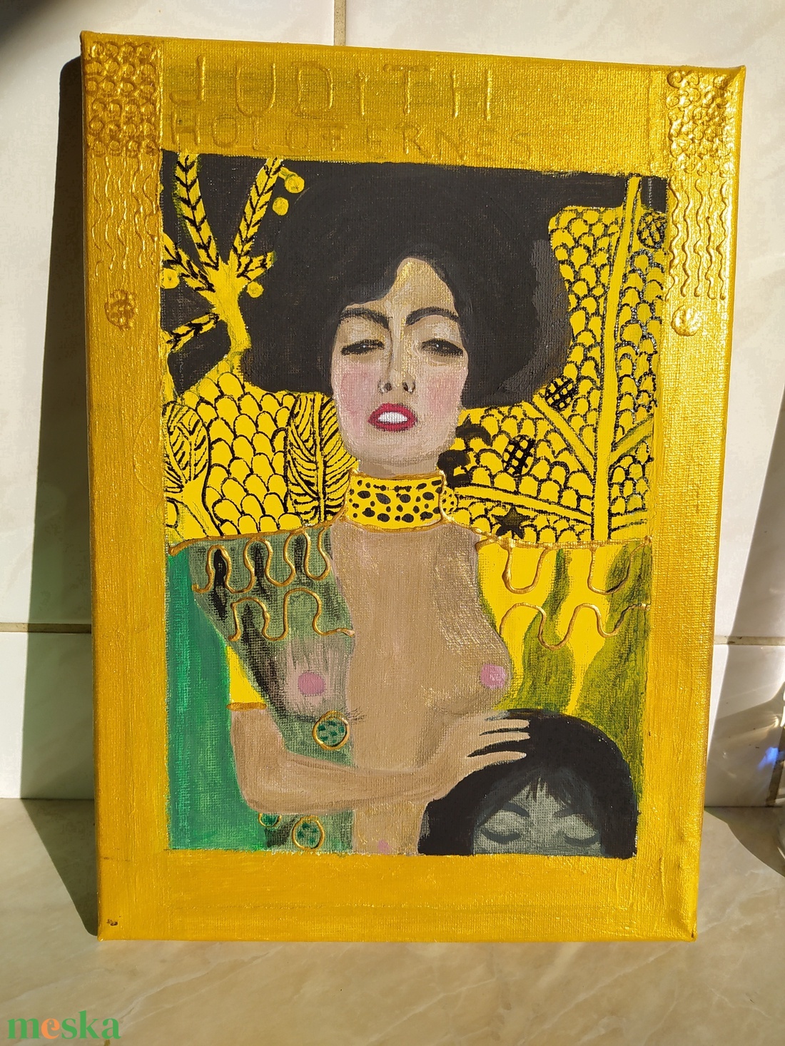 Klimt Judith Című Festmény Reprodukciója - művészet - festmény - akril - Meska.hu Klimt Judith Című Festmény Reprodukciója - művészet - festmény - akril - Meska.hu