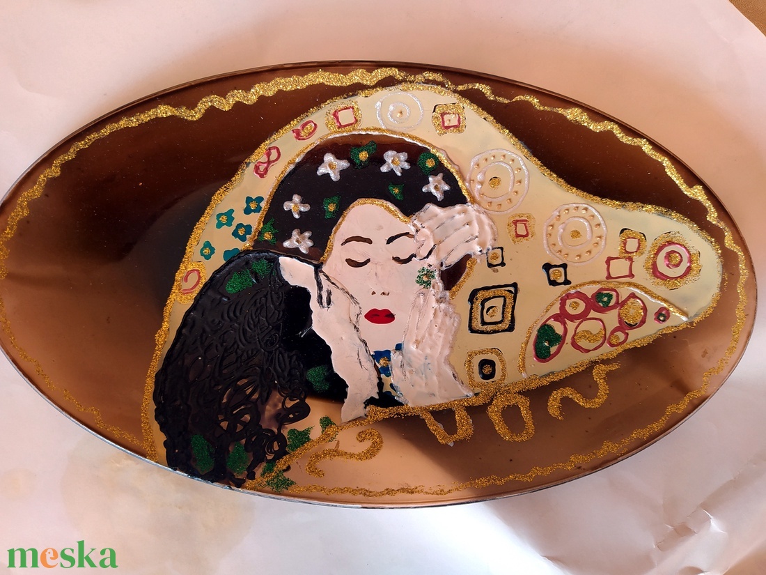 dísztál - esküvő - dekoráció - asztaldísz - Meska.hu