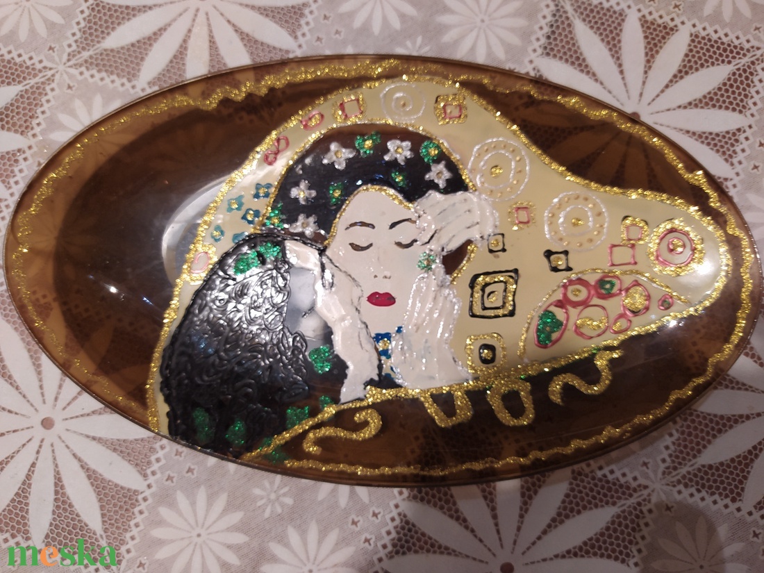 dísztál - esküvő - dekoráció - asztaldísz - Meska.hu