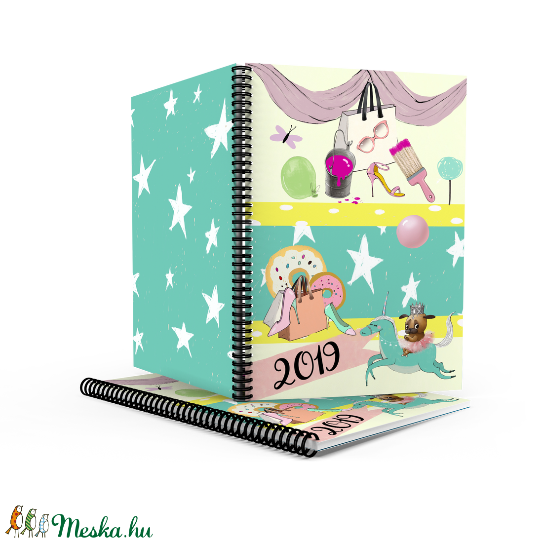 110 oldalas egyedi grafikájú határidőnapló filofax bullet journal diary emlékkönyv jegyzetfüzet notesz leckefüzet napló -  - Meska.hu