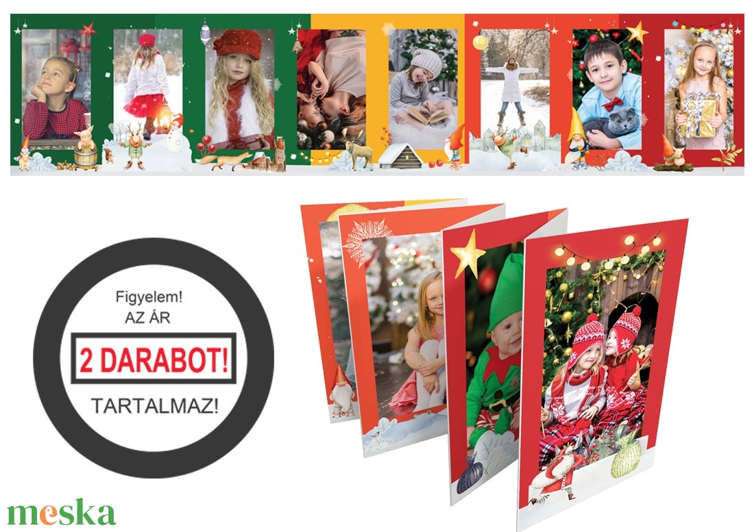 Egyedi karácsonyi fotóalbum fényképalbum Leporello fotókönyv harmónika fotókártya kaparós sorsjegy csillagtérkép fotós - karácsony - karácsonyi ajándékozás - karácsonyi képeslap, üdvözlőlap, ajándékkísérő - Meska.hu