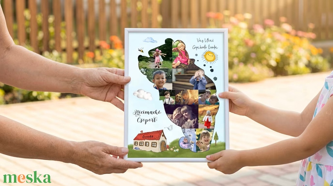 Micimackó Csoport Óvodai Fényképes Ballagási Tabló Bölcsőde Dadusnak Óvónéniknek Ajándék poszter  - otthon & életmód - dekoráció - kép & falikép - poszter - Meska.hu