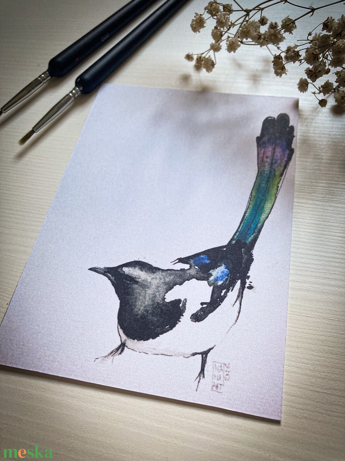 Szarka - művészi nyomat  - művészet - grafika & illusztráció - művészi nyomat - Meska.hu