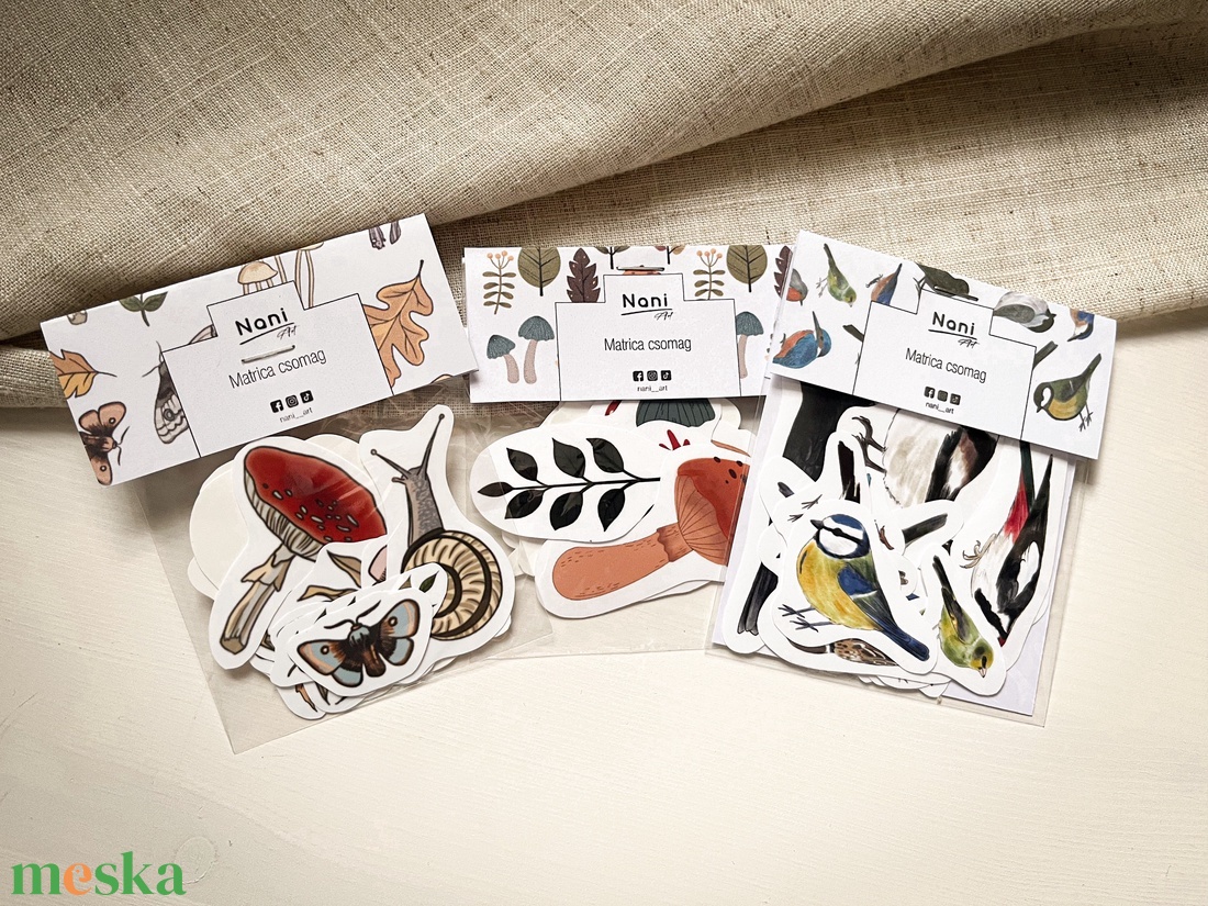 Matrica csomag  - otthon & életmód - papír, írószer - matrica, matrica csomag - Meska.hu