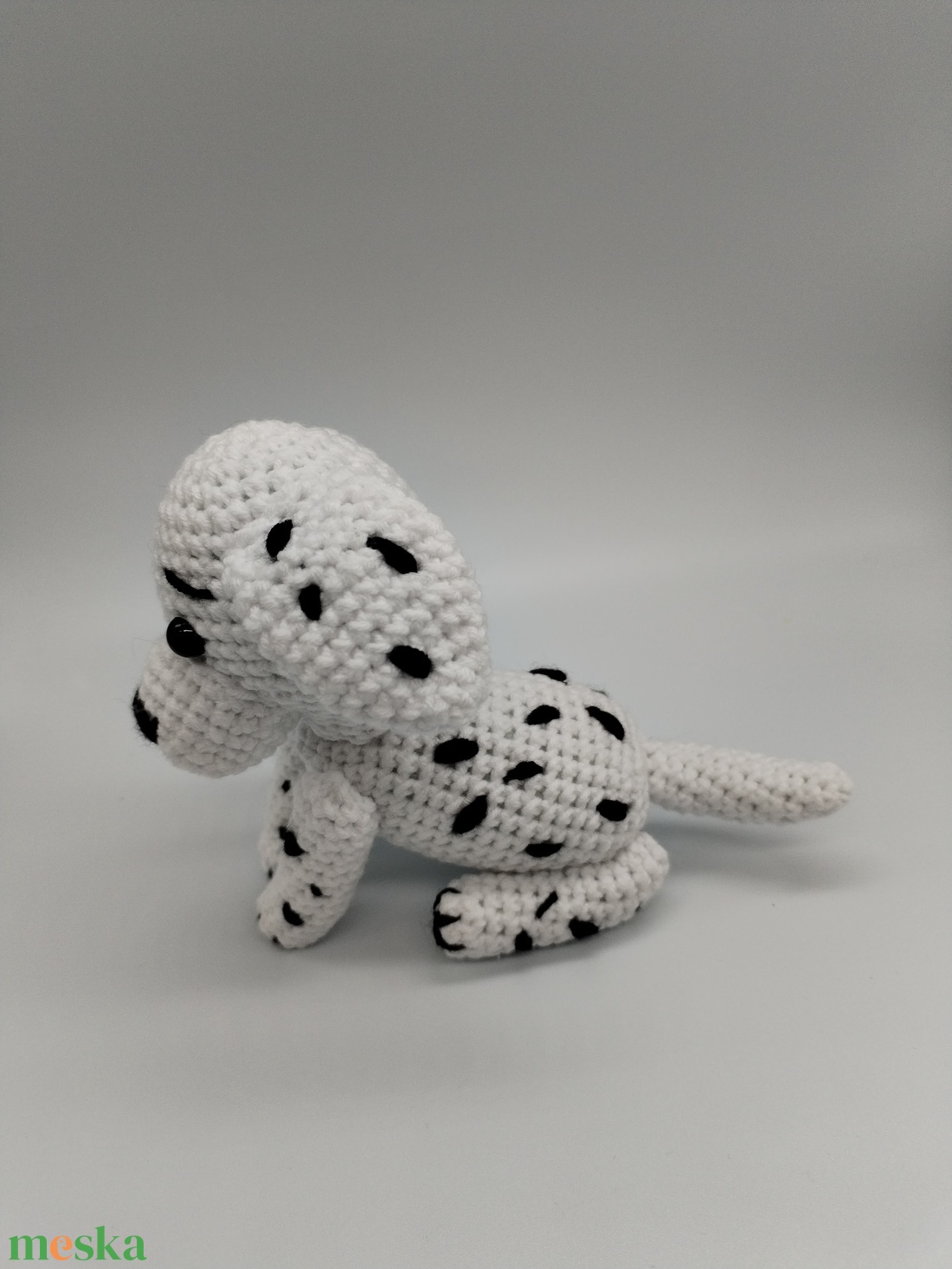 Horgolt dalmata - játék & sport - plüssállat & játékfigura - kutya - Meska.hu Horgolt dalmata - játék & sport - plüssállat & játékfigura - kutya - Meska.hu