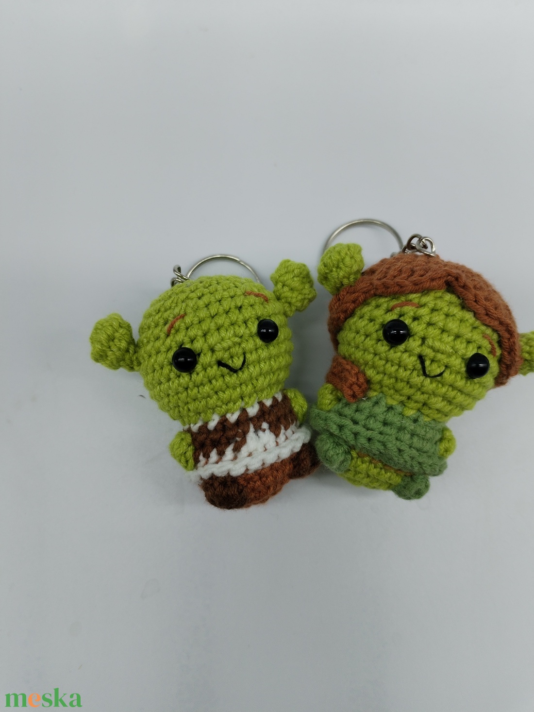 Shrek+Fiona - táska & tok - kulcstartó & táskadísz - kulcstartó - Meska.hu
