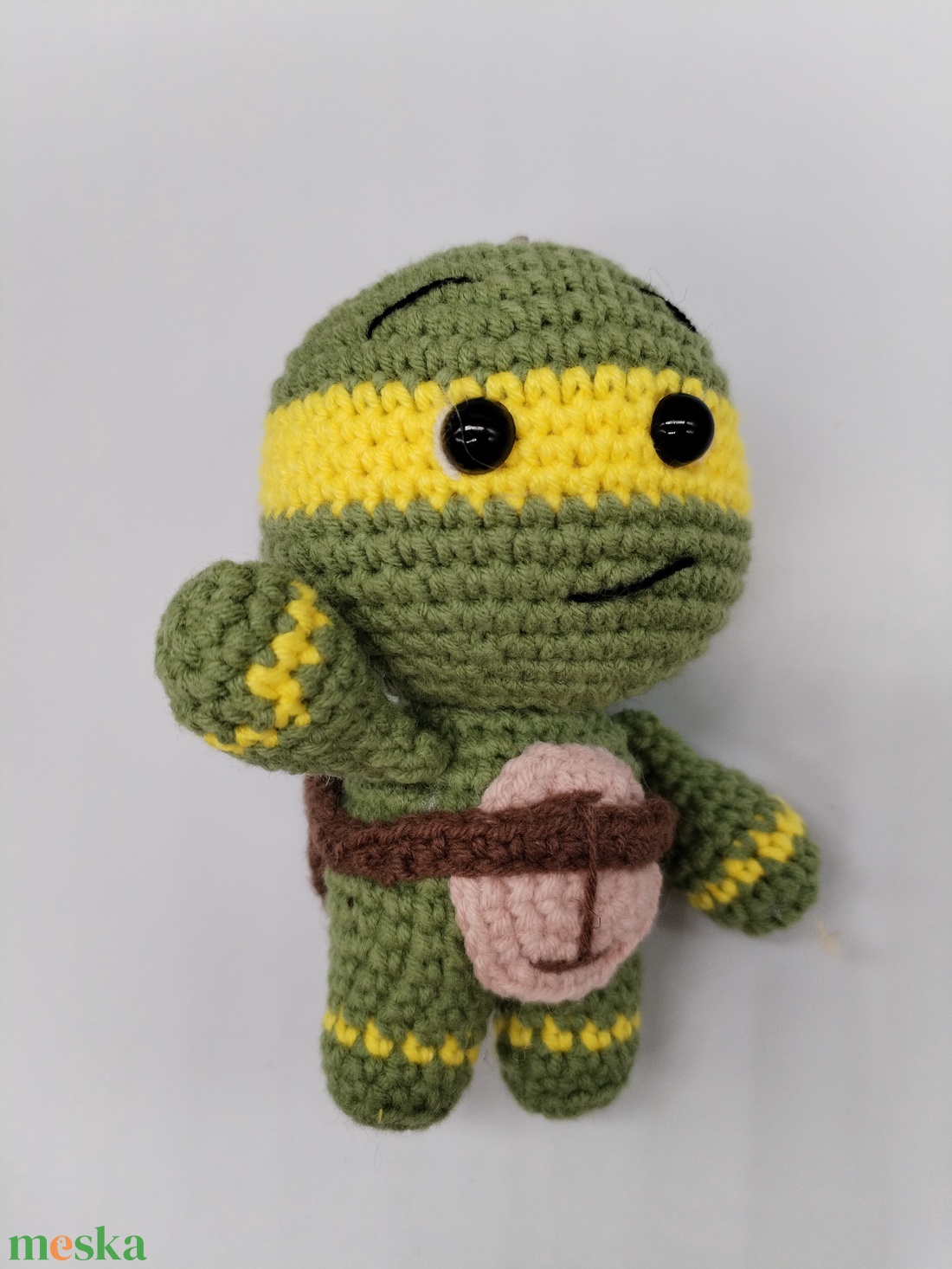 Tini ninja teknős - baba - mama - baba játékok - szundikendő, alvóka - Meska.hu