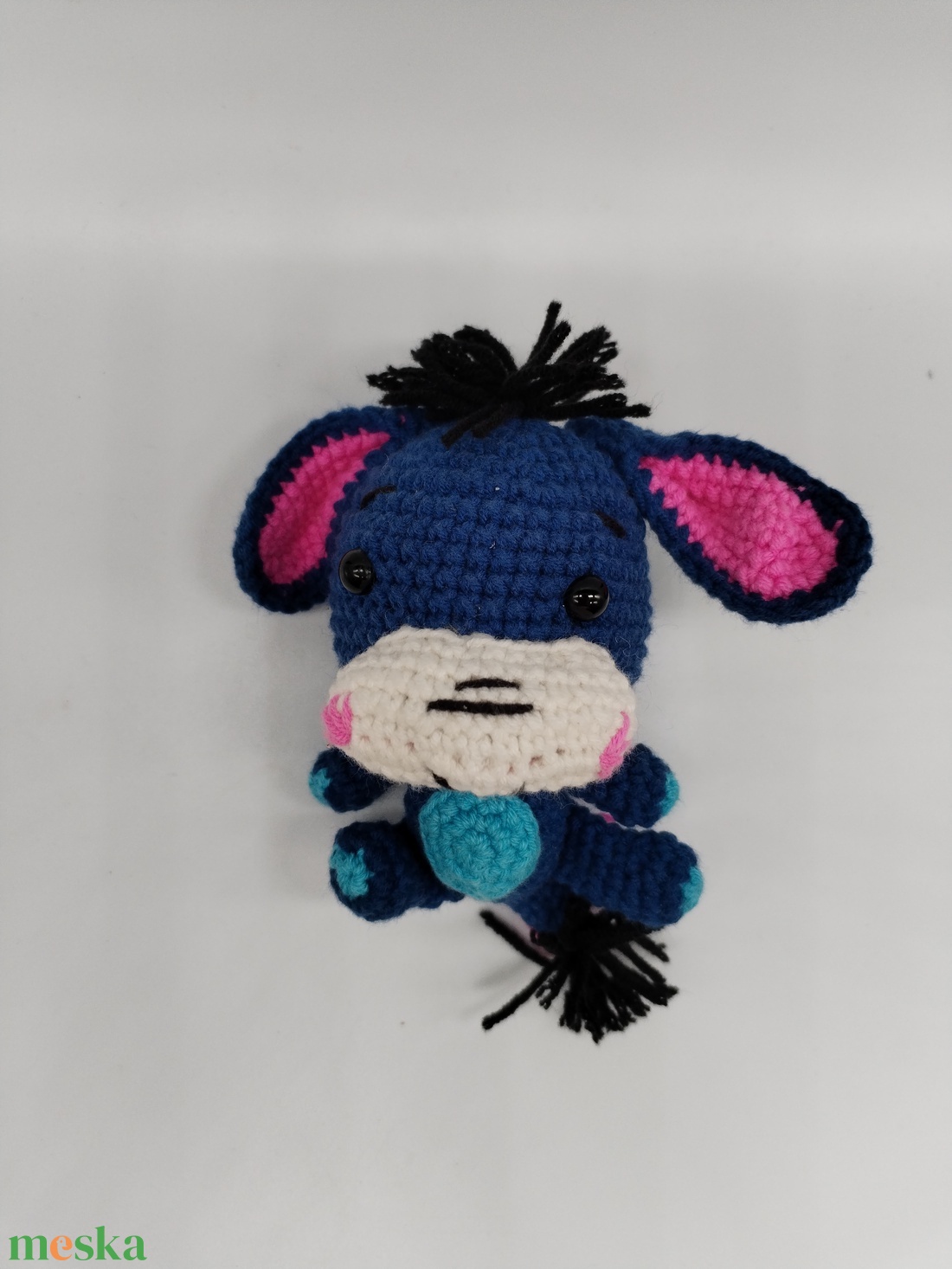 Füles szamár - játék & sport - plüssállat & játékfigura - plüss mesefigurák - Meska.hu