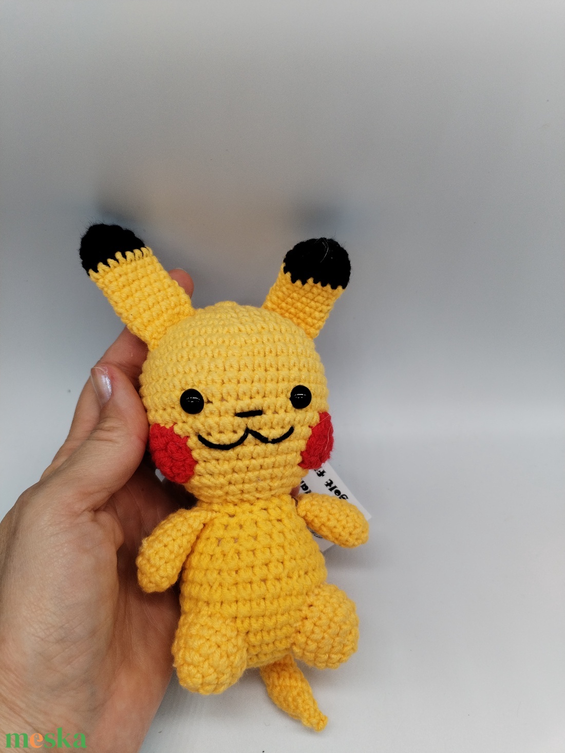 Pikachu - játék & sport - plüssállat & játékfigura - plüss mesefigurák - Meska.hu